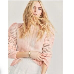 LoveShackFancy Hand Dyed Alpaca Rosie Sweater